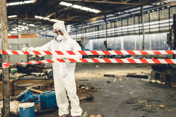 Professional Infectious Disease Decontamination technician working in Belmont, PA